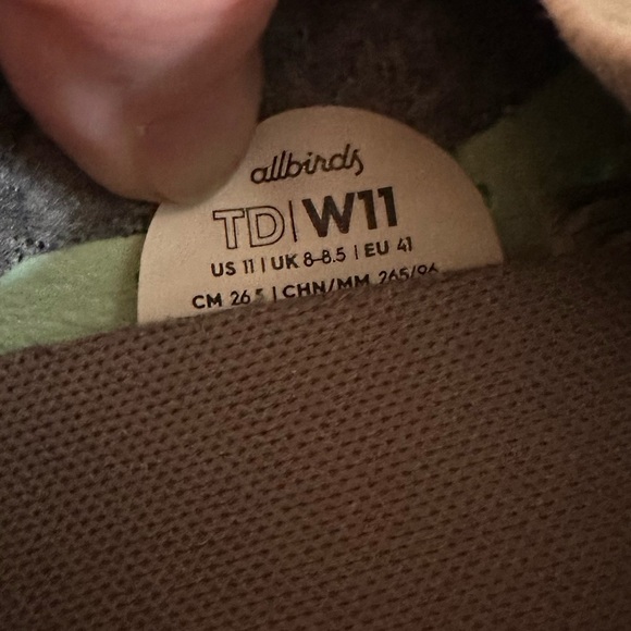 Allbirds | Women's Tree Dashers Sneakers Limited Edition Cyclone Mint - Picture 11 of 11